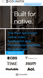 Mobile Screenshot of connatix.com